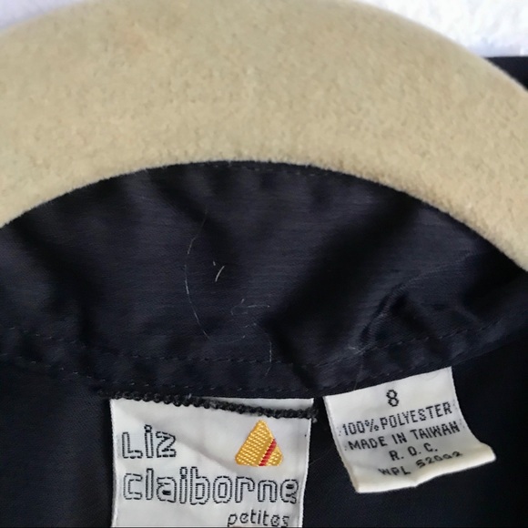 🆑 [4/$20] Liz Claiborne Vintage Satin Button-up Romper Jumper - Picture 5 of 7